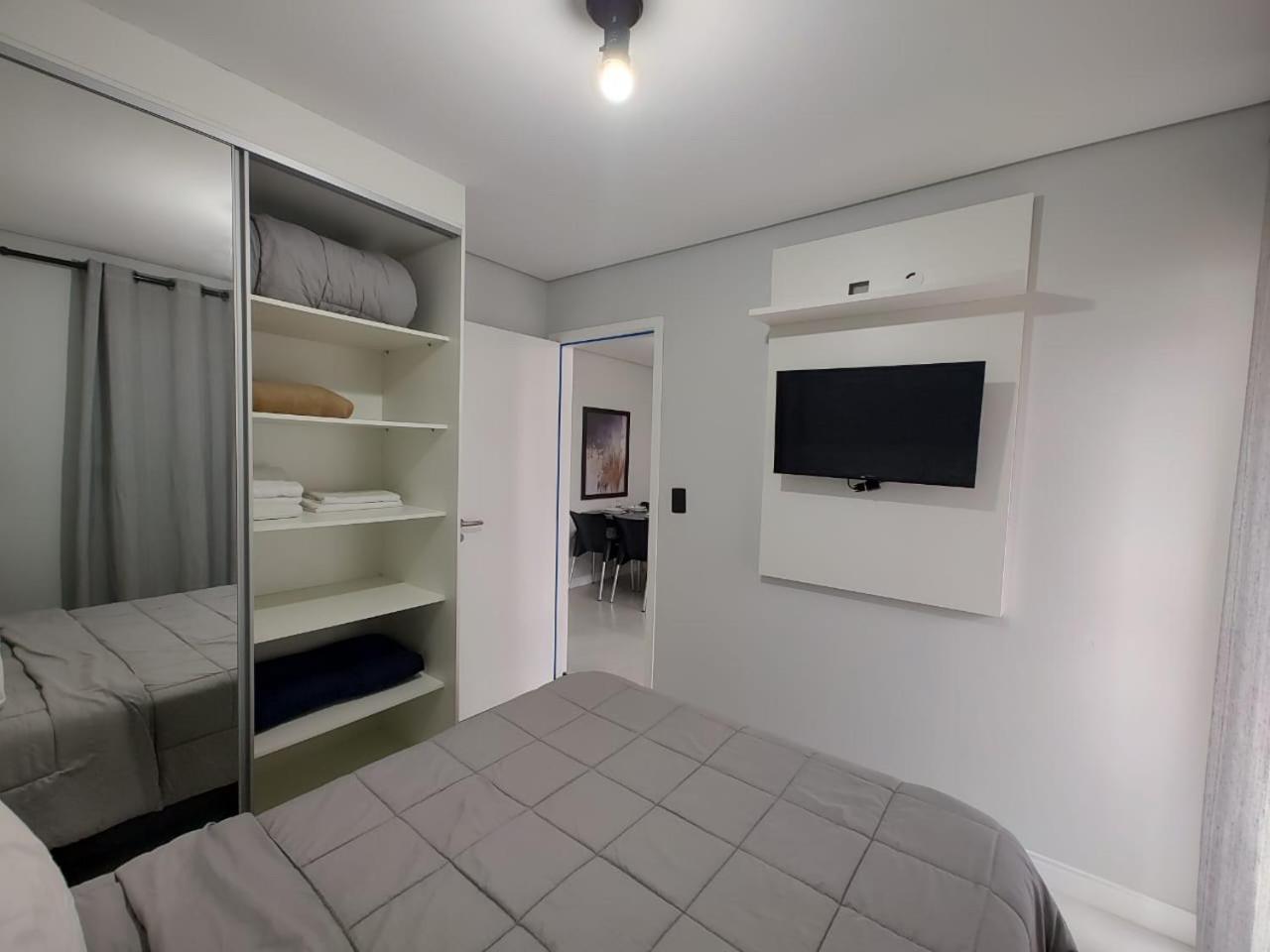 Apto Com Lazer Completo, Piscina, Ar, Mercadinho E Pet Friendly A 1 Min Da Praia Praia Grande Dış mekan fotoğraf