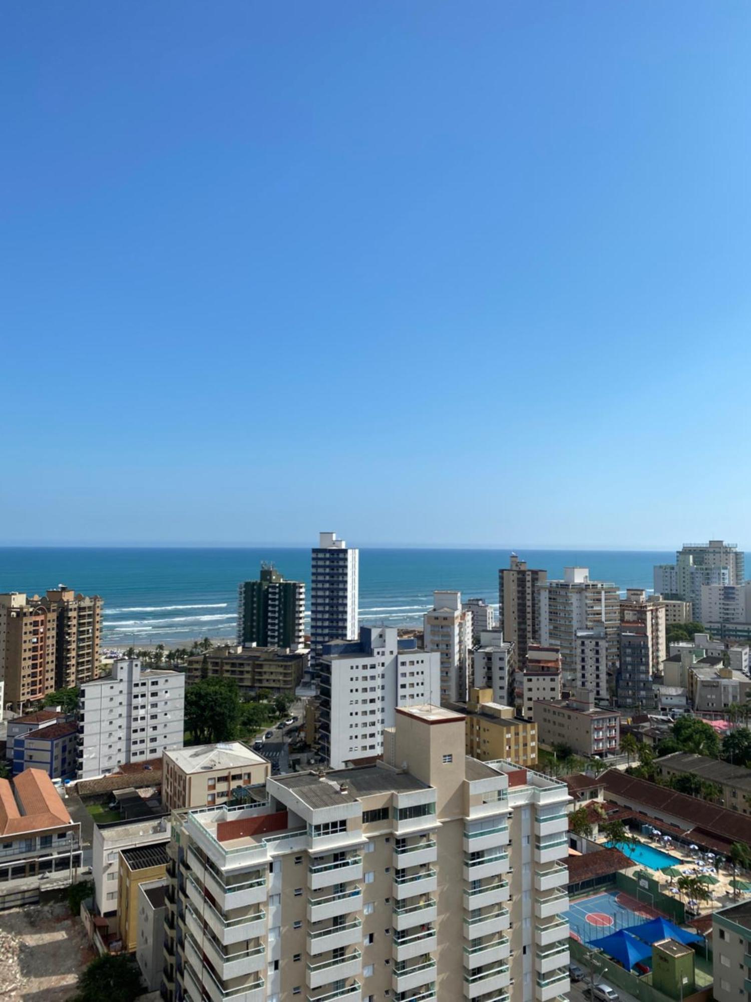 Apto Com Lazer Completo, Piscina, Ar, Mercadinho E Pet Friendly A 1 Min Da Praia Praia Grande Dış mekan fotoğraf