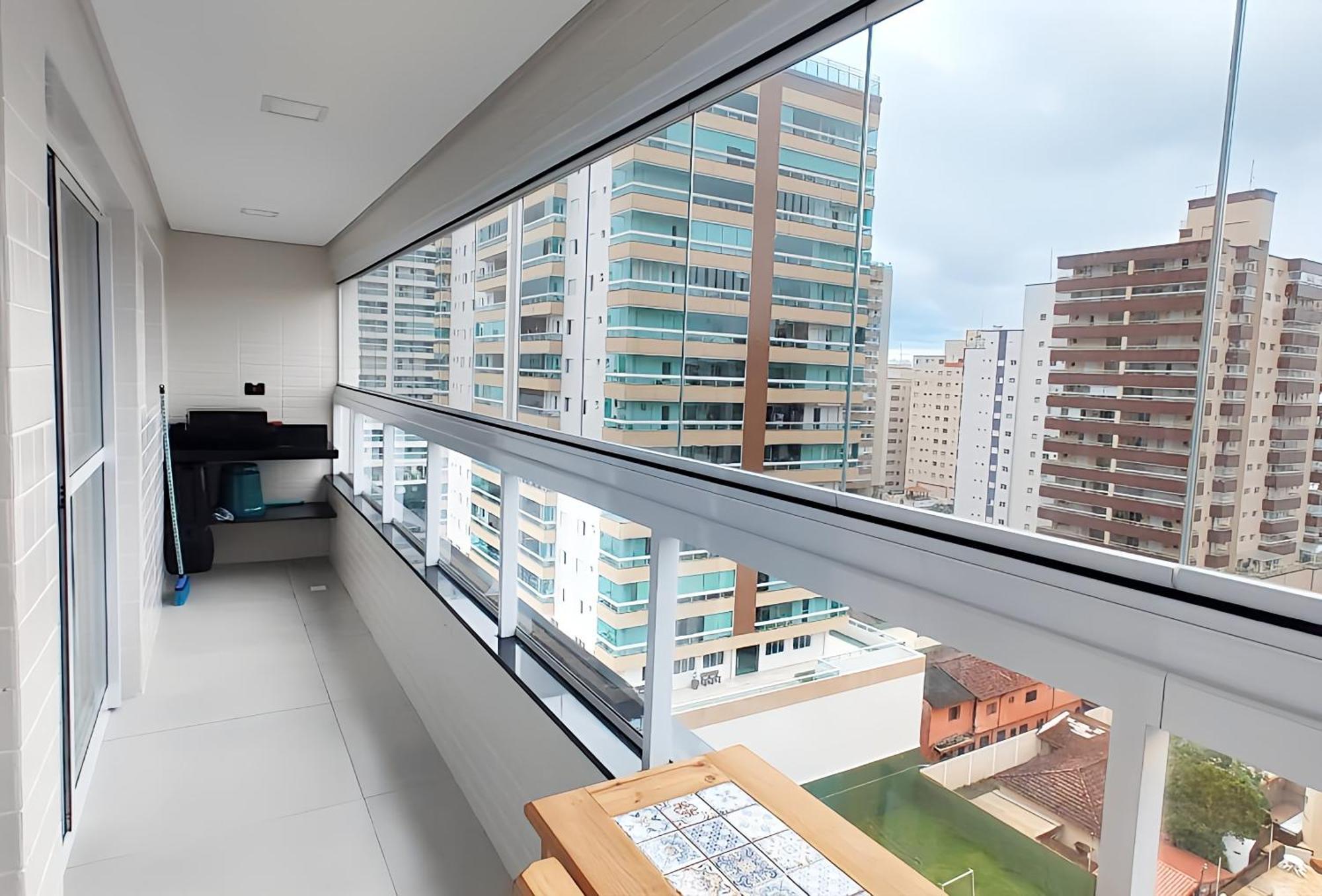 Apto Com Lazer Completo, Piscina, Ar, Mercadinho E Pet Friendly A 1 Min Da Praia Praia Grande Dış mekan fotoğraf